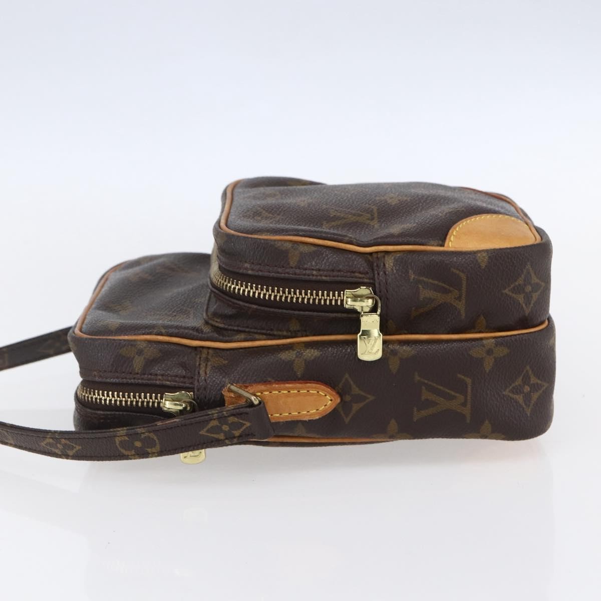 Louis Vuitton Amazone Bag Monogram Canvas Brown Canvas Shoulder Bag Bag (Pre-Owned)