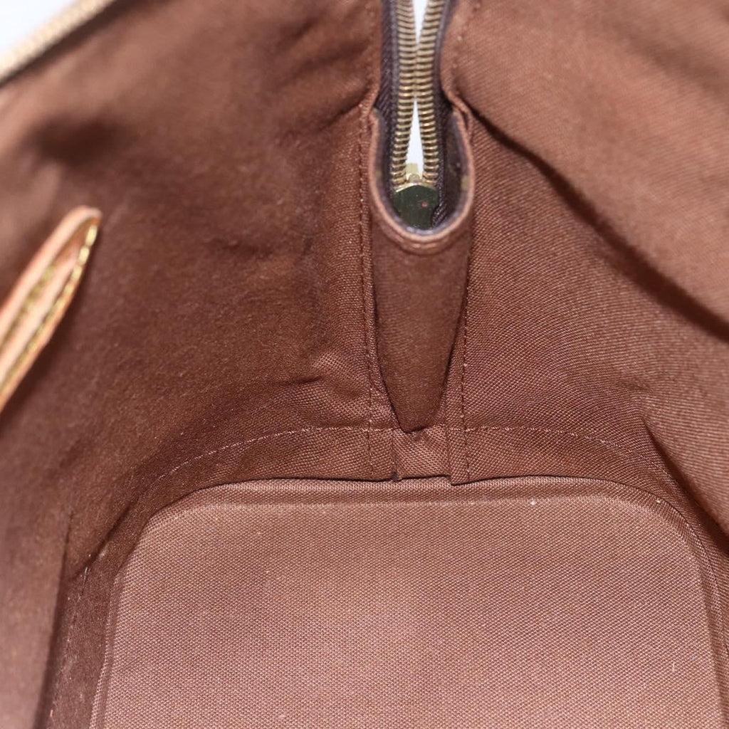 Louis Vuitton Vintage Alma Handbag Monogram Canvas Brown Canvas Handbag (Pre-Owned)