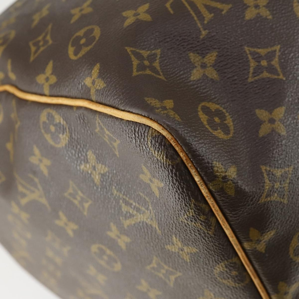 Louis Vuitton Keepall Bag Monogram Canvas Brown Canvas Travel Bag Bag (Pre-Owned)