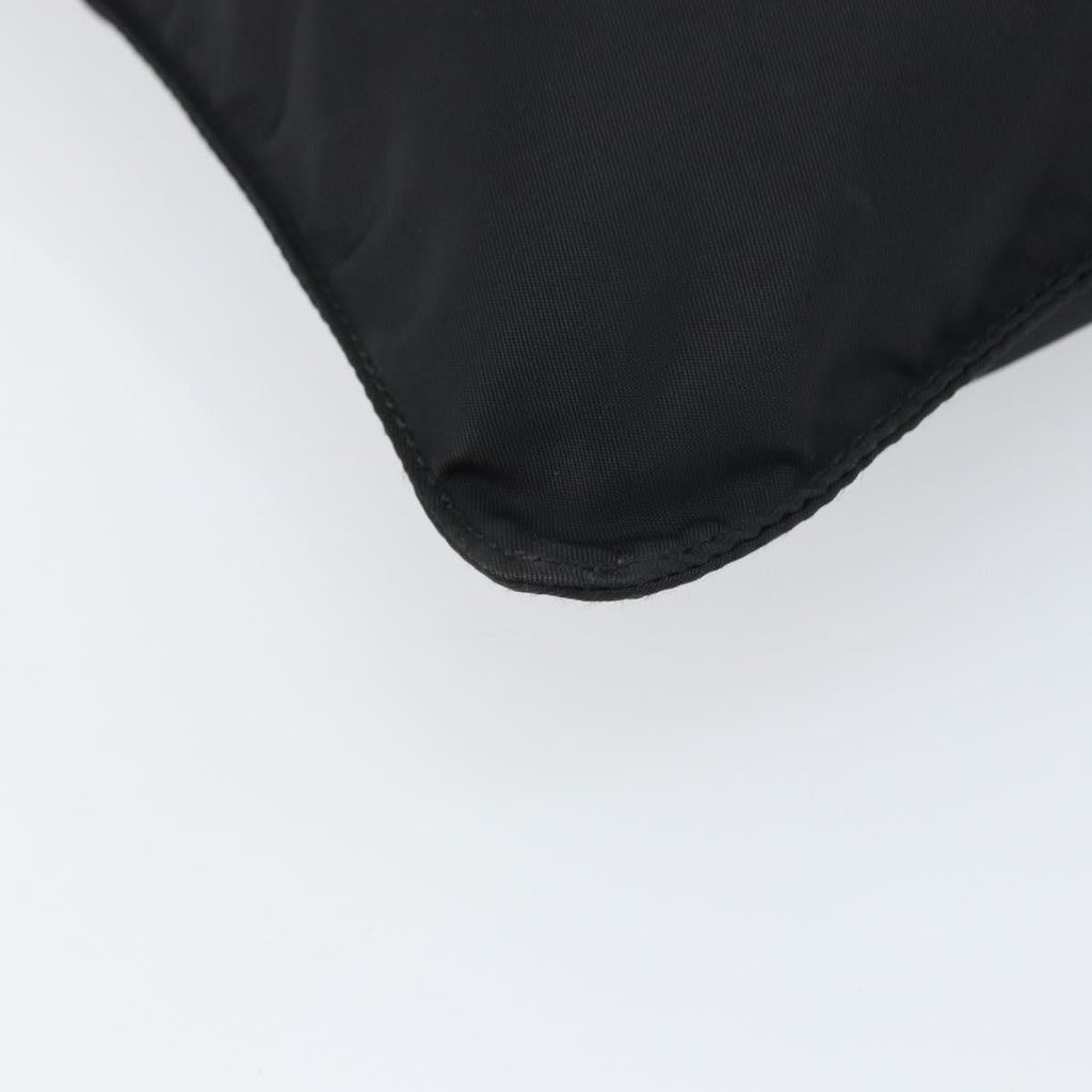 Prada Front Pocket Messenger Bag Tessuto Black Nylon Shoulder Bag Bag (Pre-Owned)