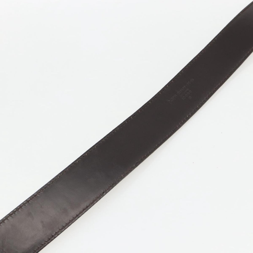 Gucci Vintage Interlocking G Reversible Belt Leather White Leather Belts Accessory (Pre-Owned)