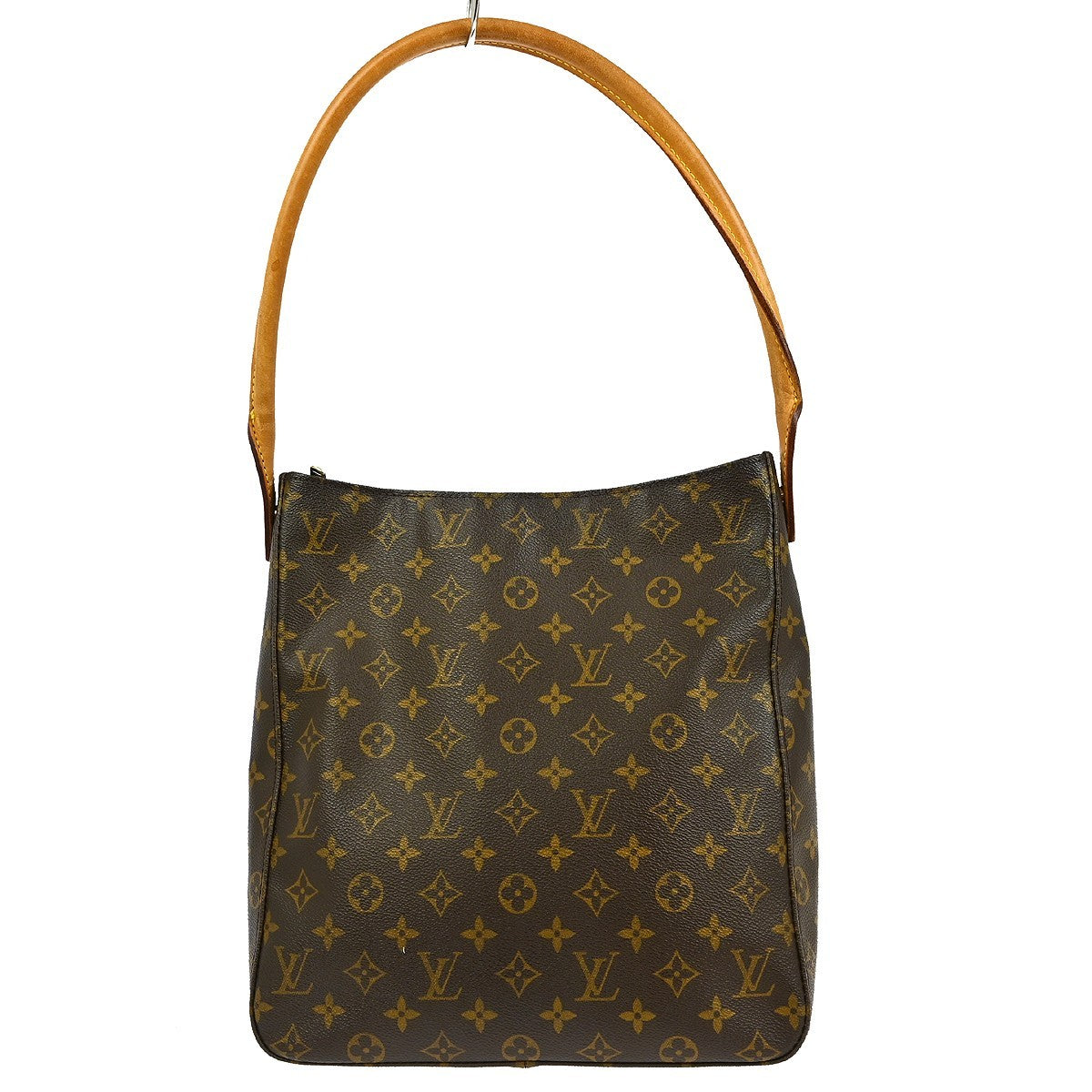 Louis Vuitton Monogram Looping Handbag Monogram Canvas Brown Canvas Shoulder Bag Bag (Pre-Owned)