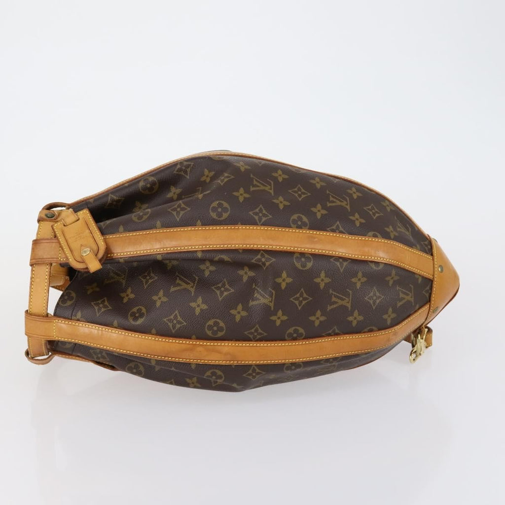Louis Vuitton Romeo Gigli Handbag Monogram Canvas Brown Canvas Shoulder Bag Bag (Pre-Owned)