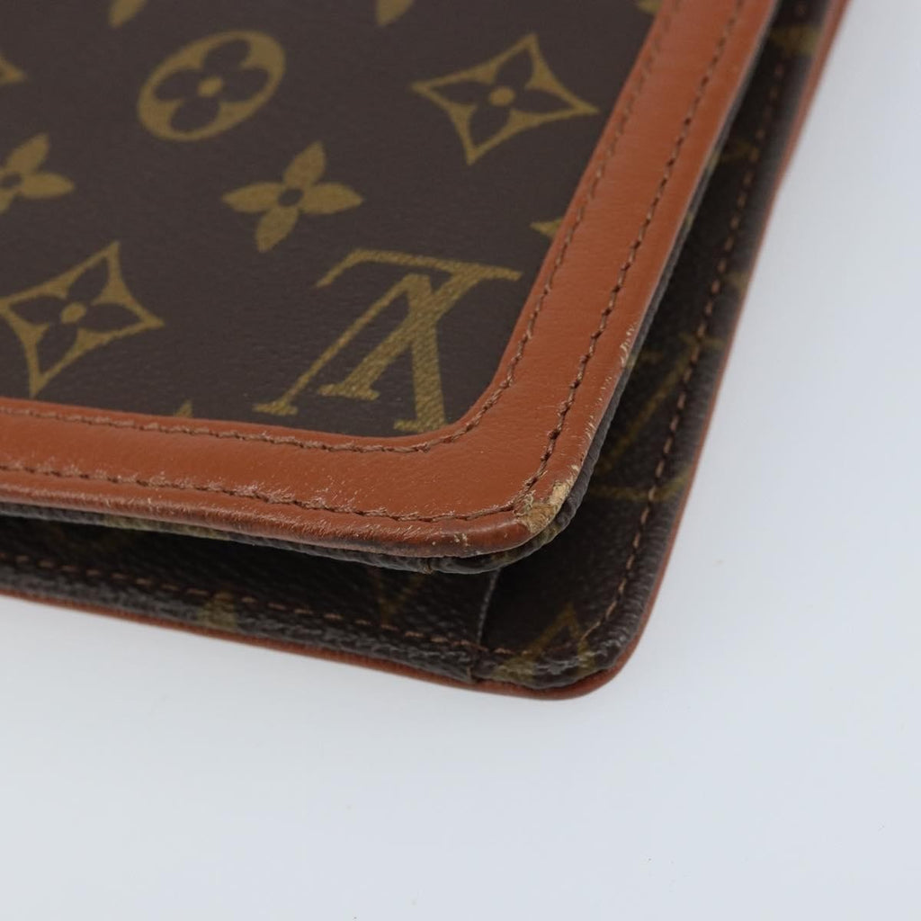Louis Vuitton Dame Pochette Monogram Canvas Brown Canvas Clutche & Pouche Bag (Pre-Owned)