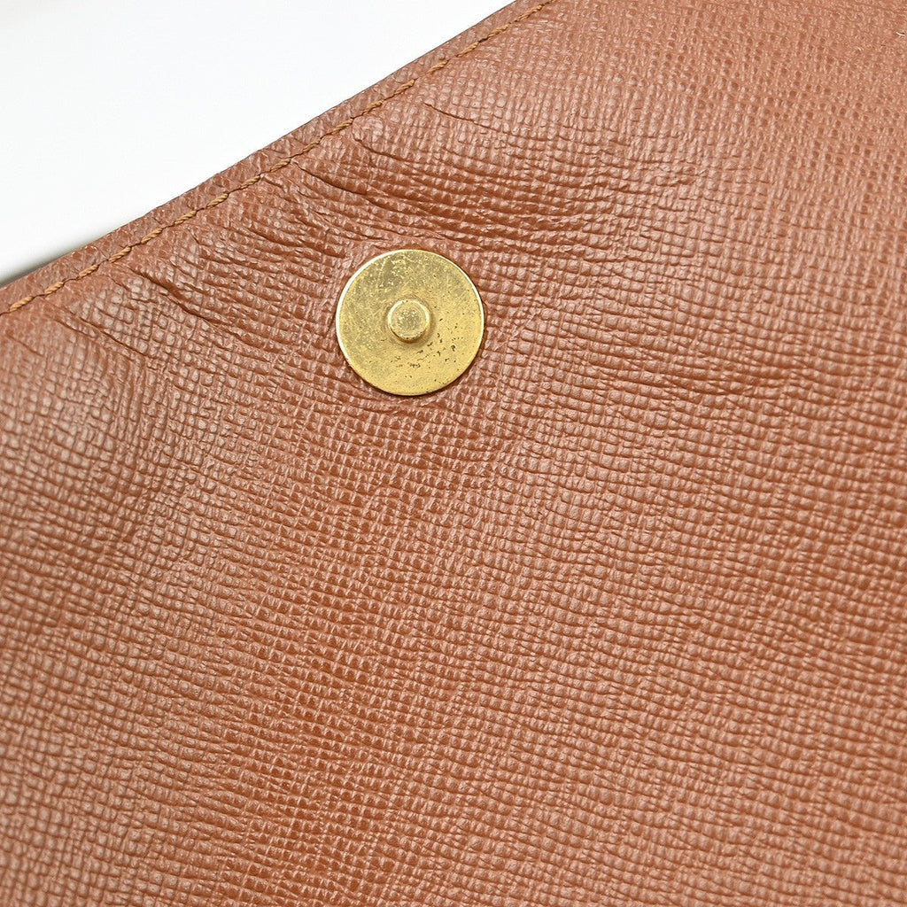 Louis Vuitton Musette Salsa Handbag Monogram Canvas Brown Canvas,Leather Shoulder Bag Bag (Pre-Owned)