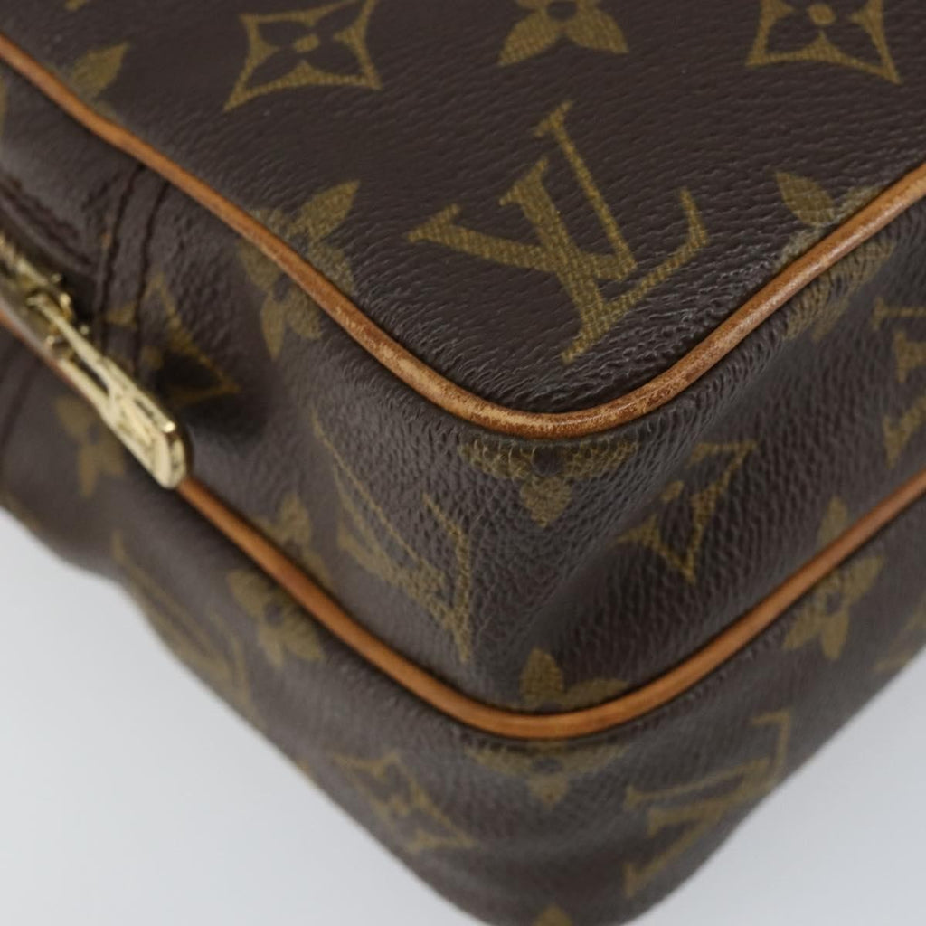 Louis Vuitton Amazone Bag Monogram Canvas Brown Canvas Shoulder Bag Bag (Pre-Owned)