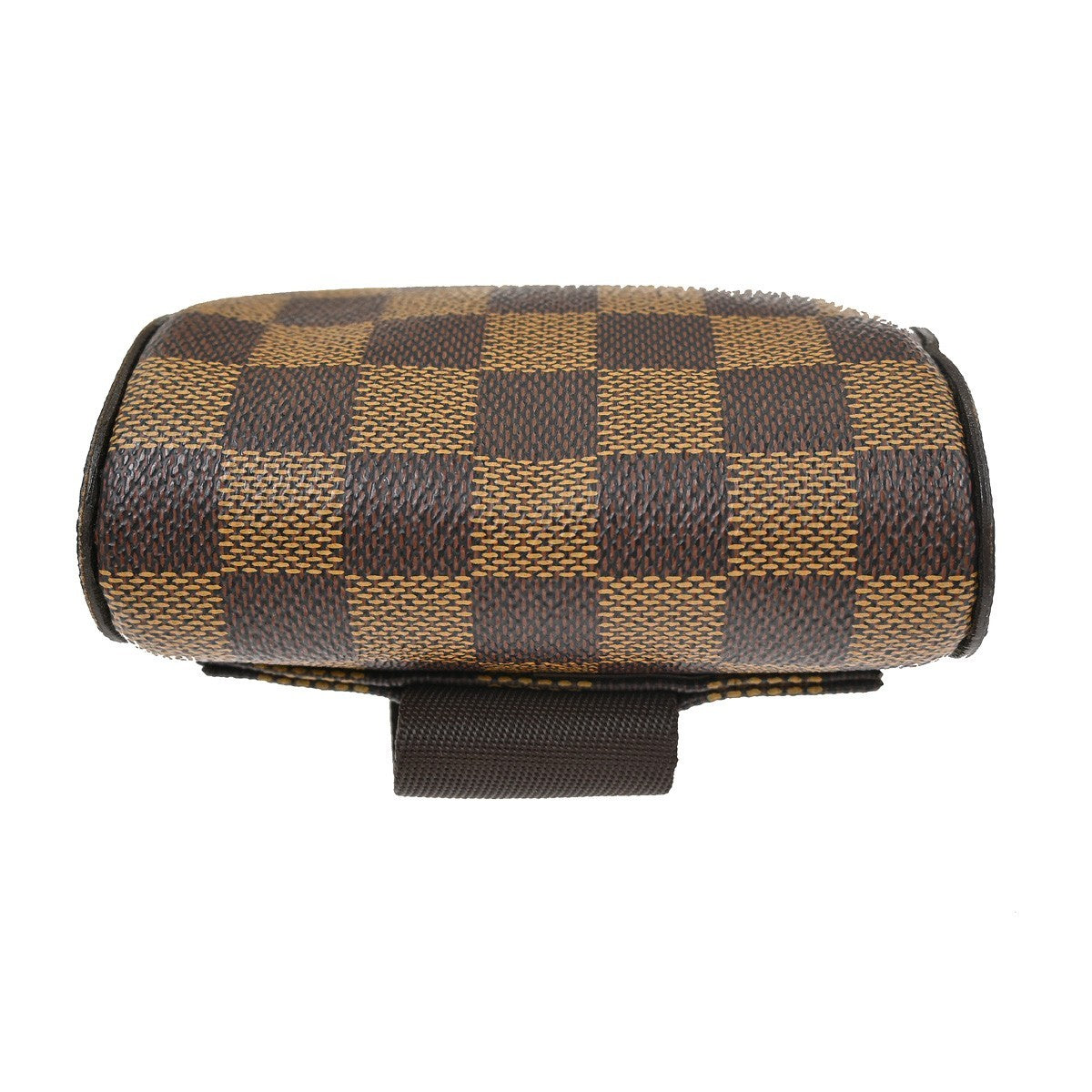 Louis Vuitton Geronimos Waist Bag Damier Brown Canvas Shoulder Bag Bag (Pre-Owned)