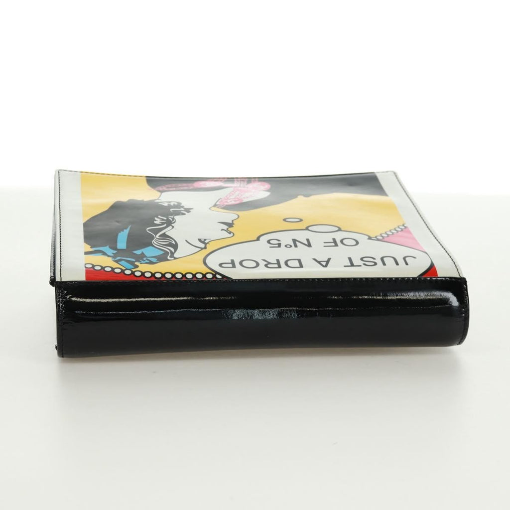 Chanel Just A Drop Of No.5 Comic Coco Clutch Patent Multicolour Patent_Leather Clutche & Pouche Bag (Pre-Owned)