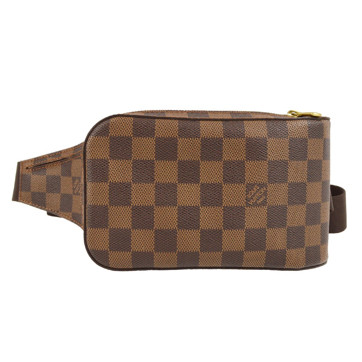 Louis Vuitton Geronimos Waist Bag Damier Brown Canvas Clutche & Pouche Bag (Pre-Owned)