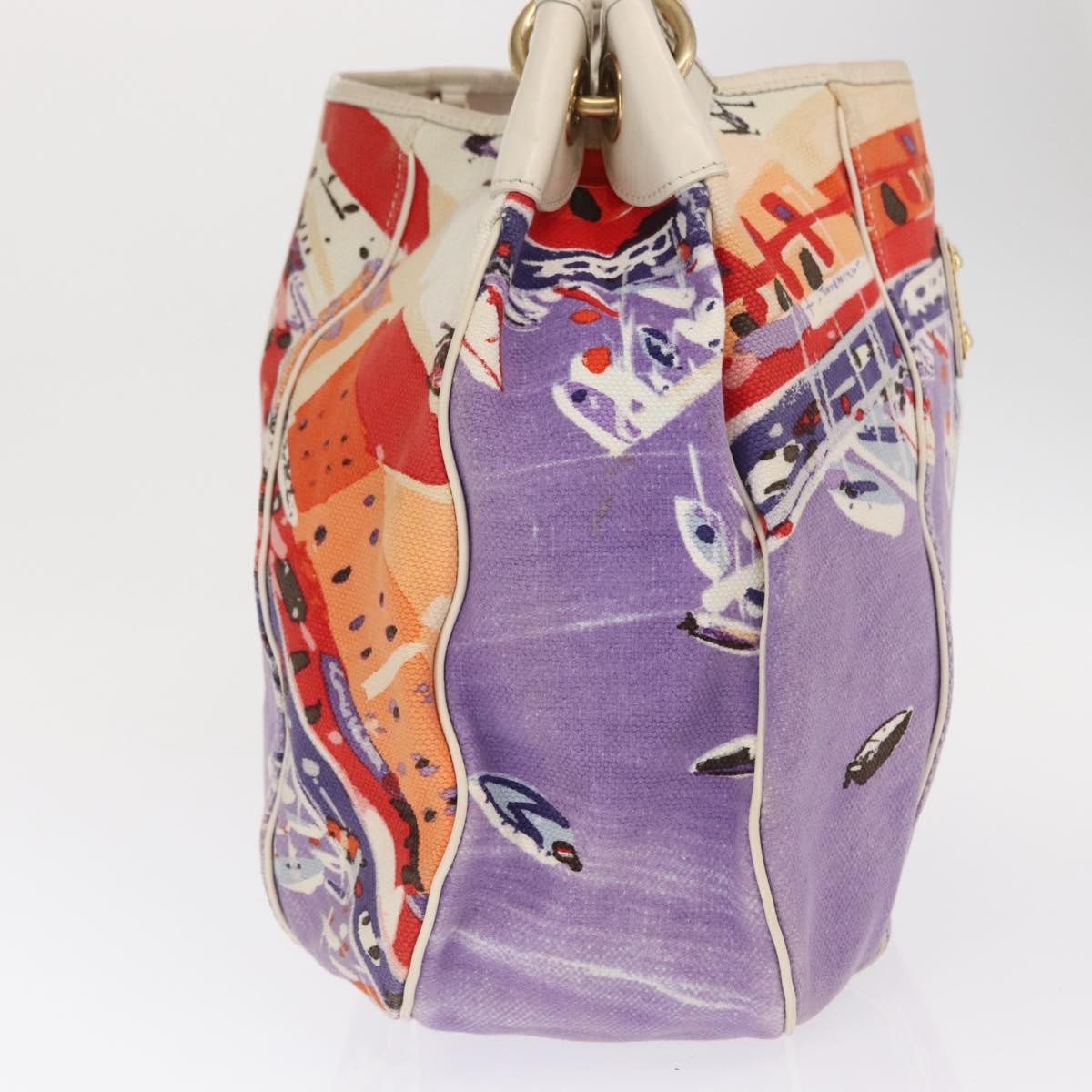 Louis Vuitton Galliera Handbag Riviera Cruise Canvas Purple Canvas Tote Bag Bag (Pre-Owned)