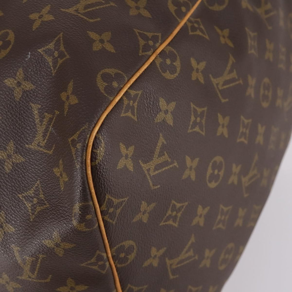 Louis Vuitton Keepall Bag Monogram Canvas Brown Canvas Travel Bag Bag (Pre-Owned)