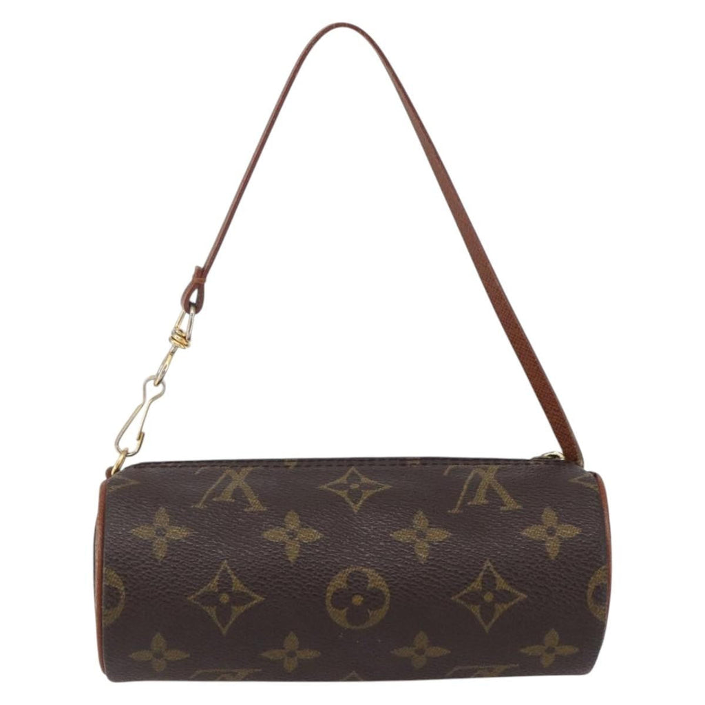 Louis Vuitton Papillon Pochette Monogram Canvas Brown Canvas Clutche & Pouche Bag (Pre-Owned)