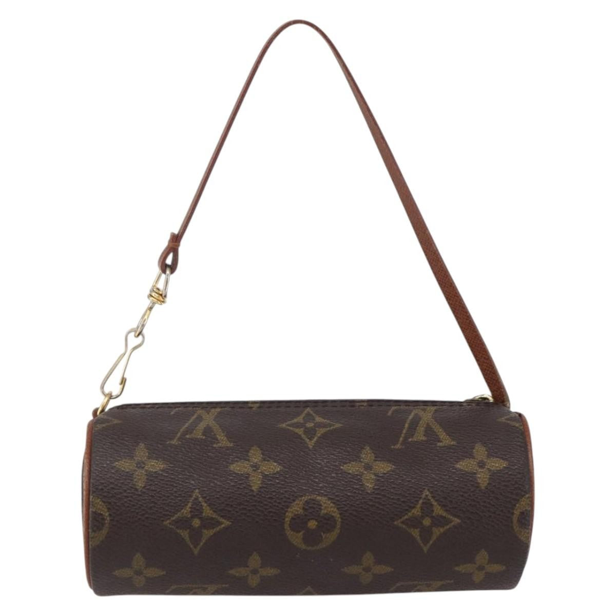 Louis Vuitton Papillon Pochette Monogram Canvas Brown Canvas Clutche & Pouche Bag (Pre-Owned)