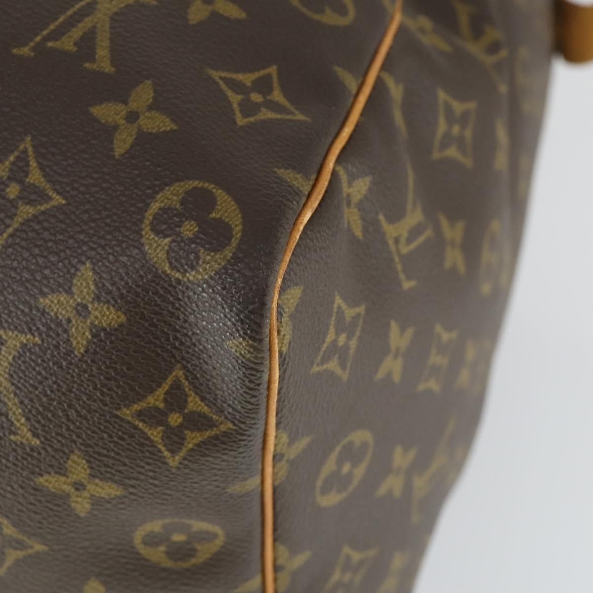 Louis Vuitton Keepall Bag Monogram Canvas Brown Canvas Travel Bag Bag (Pre-Owned)
