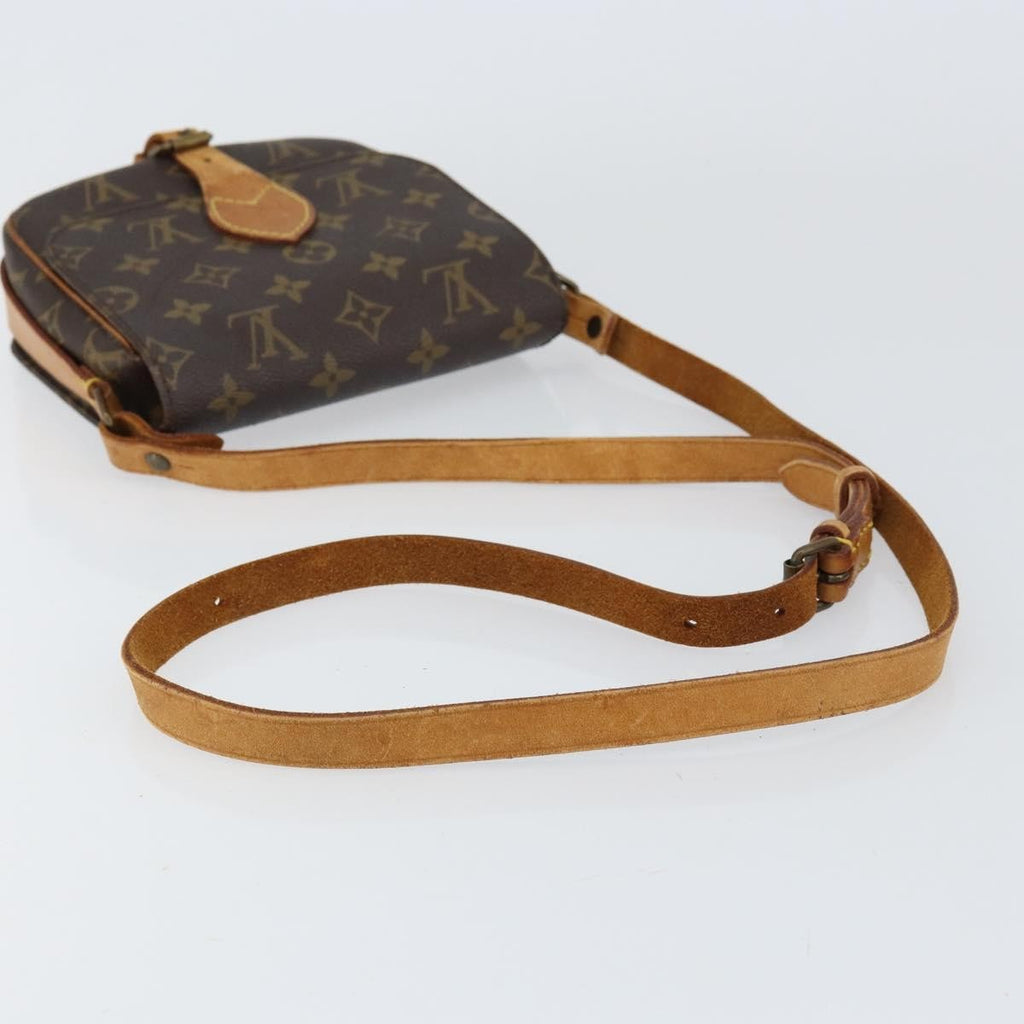 Louis Vuitton Cartouchiere Handbag Monogram Canvas Brown Canvas Shoulder Bag Bag (Pre-Owned)