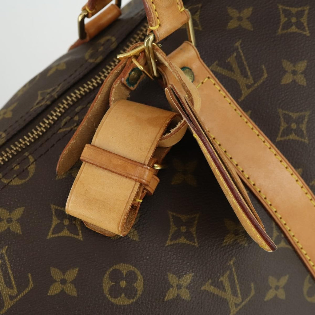 Louis Vuitton Keepall Bag Monogram Canvas Brown Canvas Travel Bag Bag (Pre-Owned)