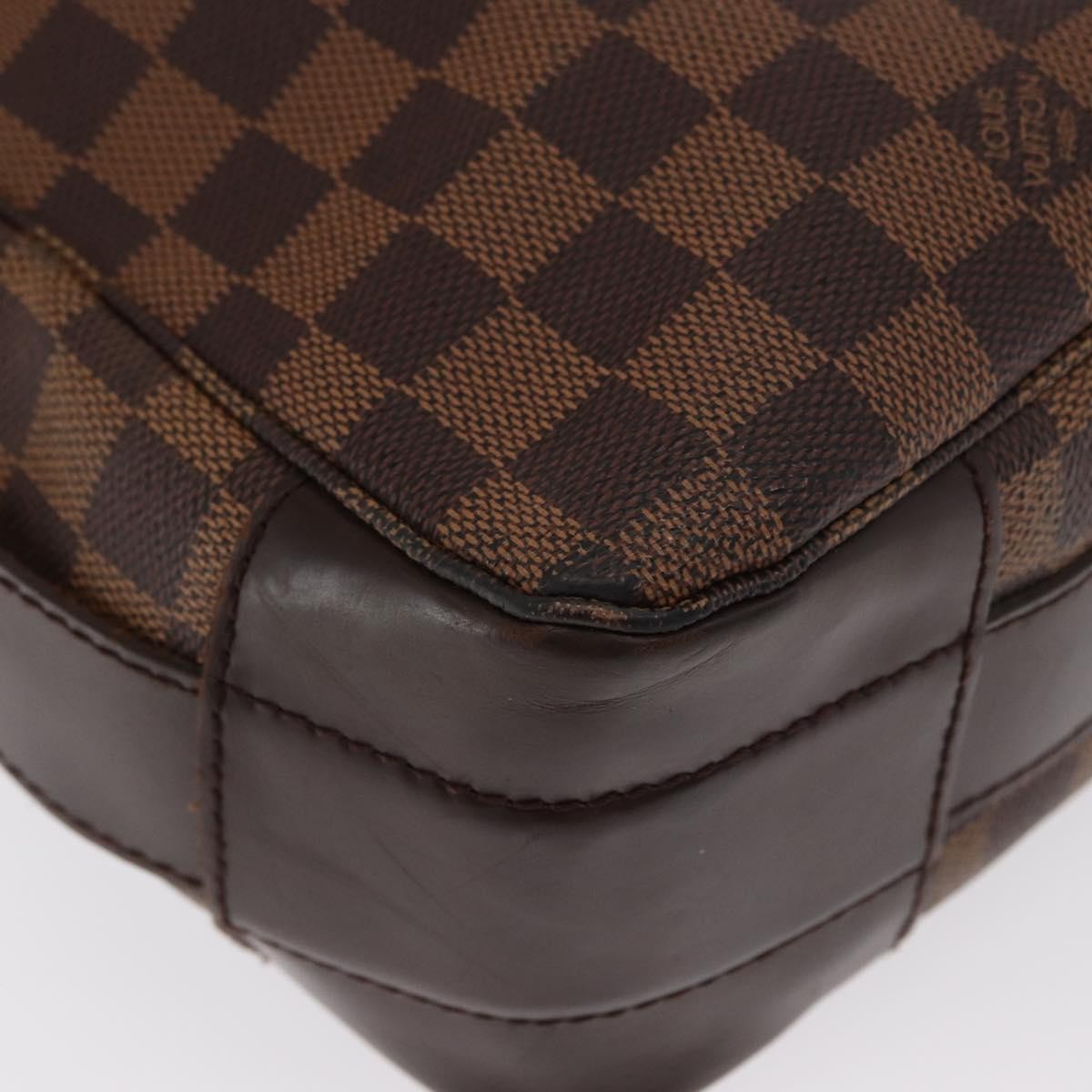 Louis Vuitton Bastille Bag Damier Brown Canvas Shoulder Bag Bag (Pre-Owned)