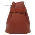 Louis Vuitton Vintage Sac D'epaule Handbag Epi Leather Brown Leather Bag (Pre-Owned)