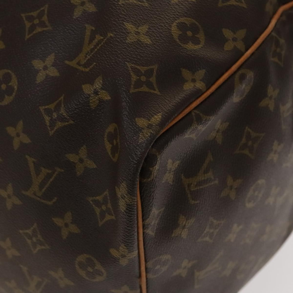 Louis Vuitton Keepall Bag Monogram Canvas Brown Canvas Travel Bag Bag (Pre-Owned)