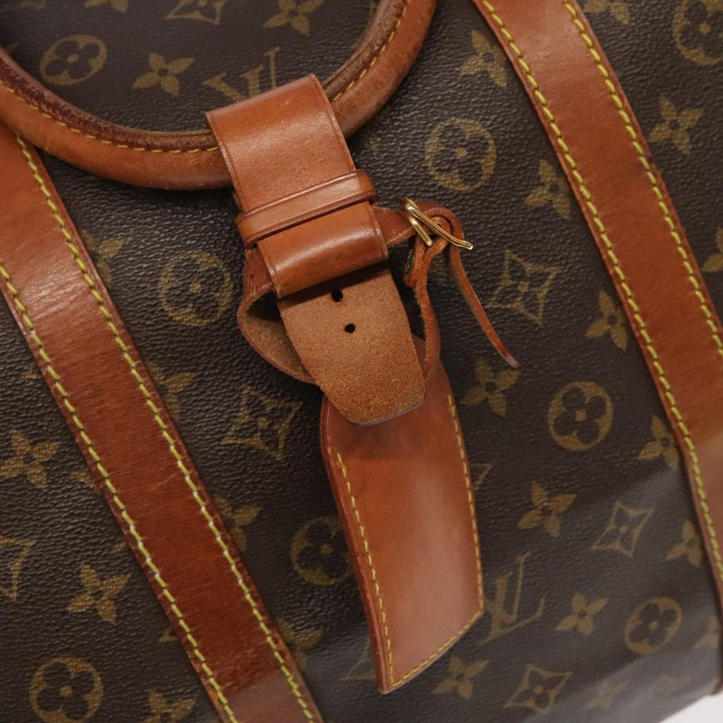 Louis Vuitton Keepall Bag Monogram Canvas Brown Canvas Travel Bag Bag (Pre-Owned)