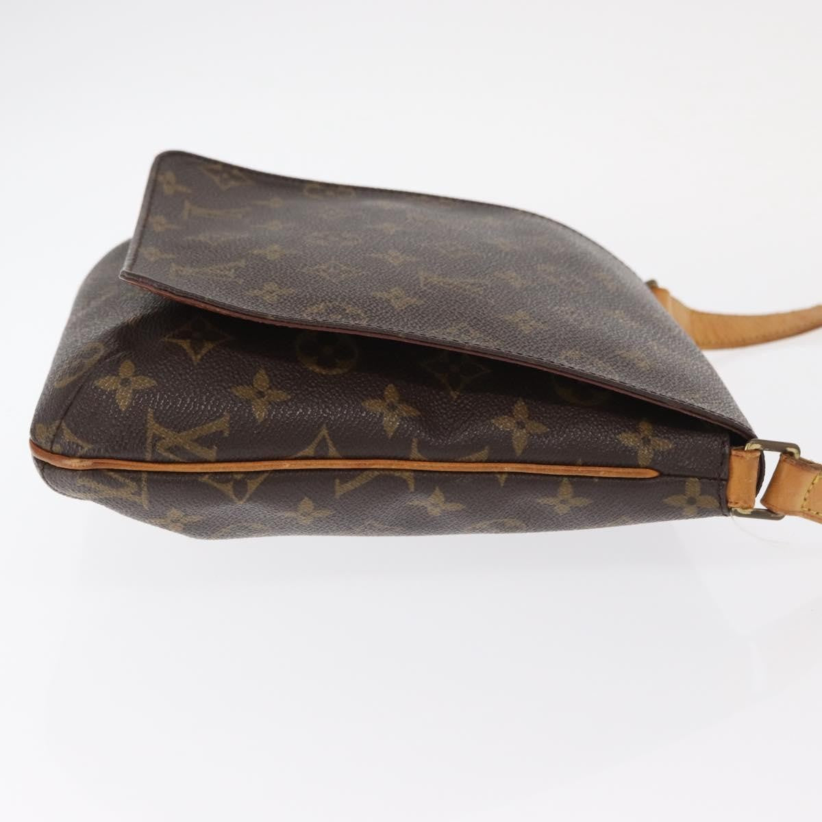 Louis Vuitton Musette Salsa Handbag Monogram Canvas Brown Canvas Shoulder Bag Bag (Pre-Owned)