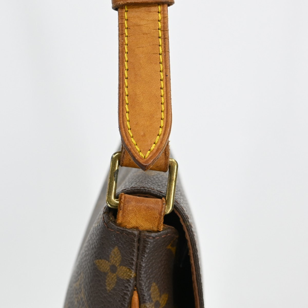 Louis Vuitton Musette Salsa Handbag Monogram Canvas Brown Canvas Shoulder Bag Bag (Pre-Owned)