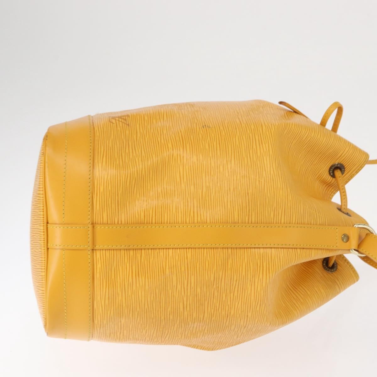 Louis Vuitton Noe Handbag Epi Leather Yellow Leather Shoulder Bag Bag (Pre-Owned)