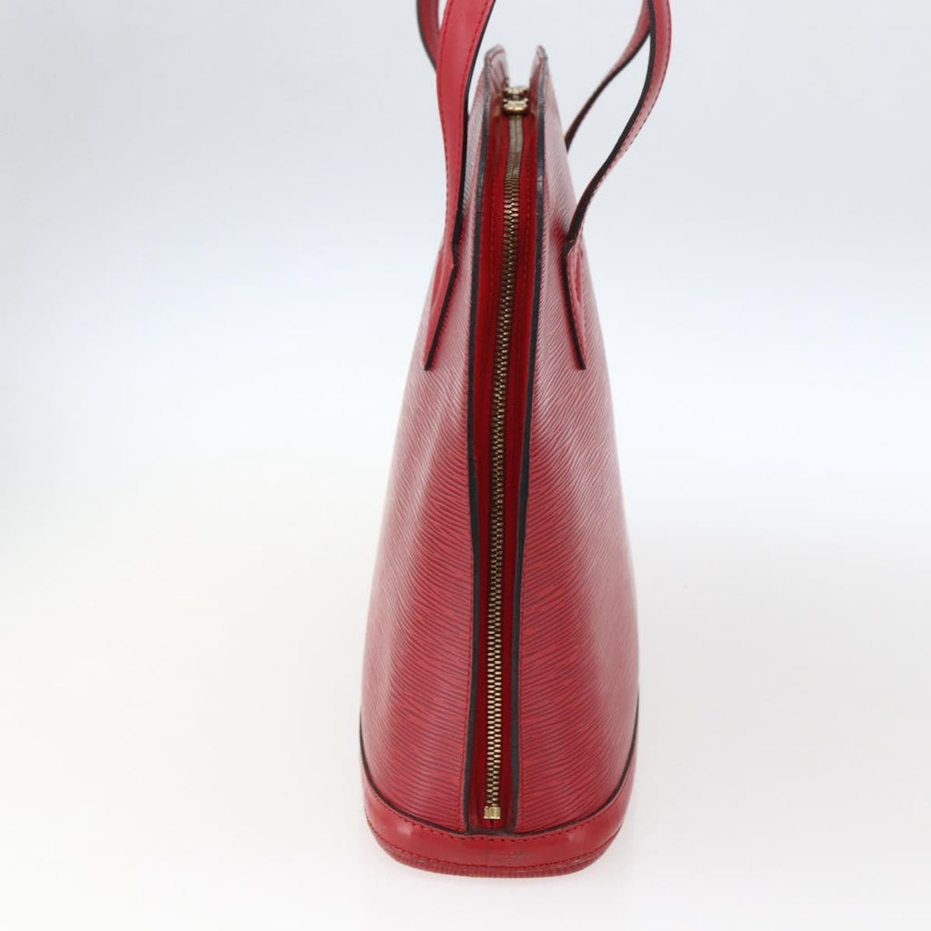 Louis Vuitton Lussac Handbag Epi Leather Red Leather Shoulder Bag Bag (Pre-Owned)