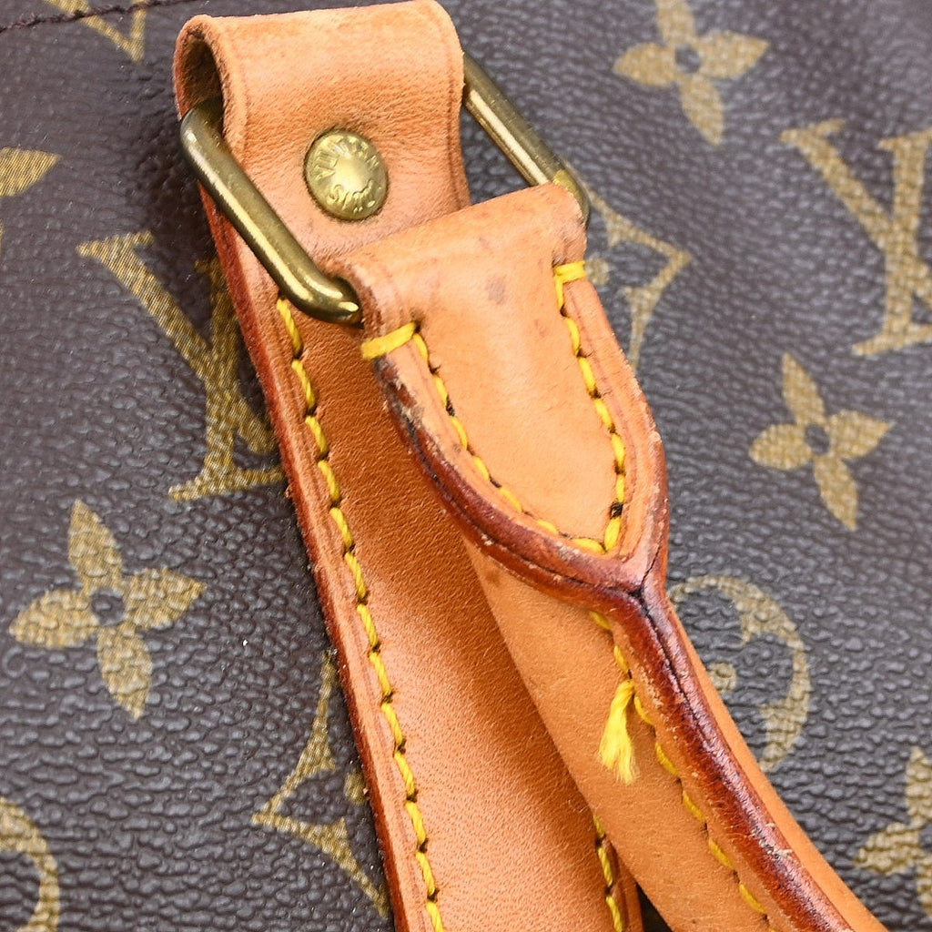 Louis Vuitton Keepall Bag Monogram Canvas Brown Canvas Travel Bag Bag (Pre-Owned)