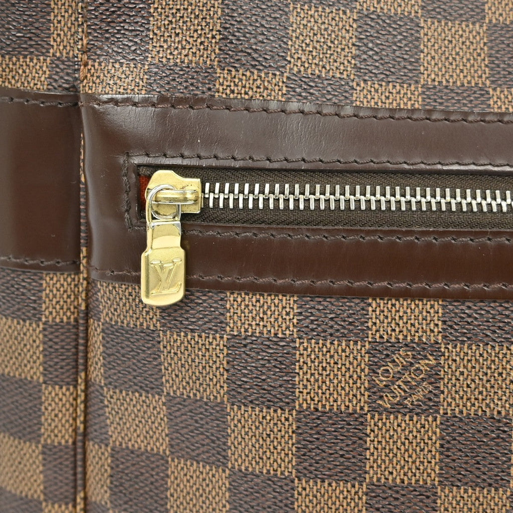 Louis Vuitton Bastille Bag Damier Brown Canvas Shoulder Bag Bag (Pre-Owned)