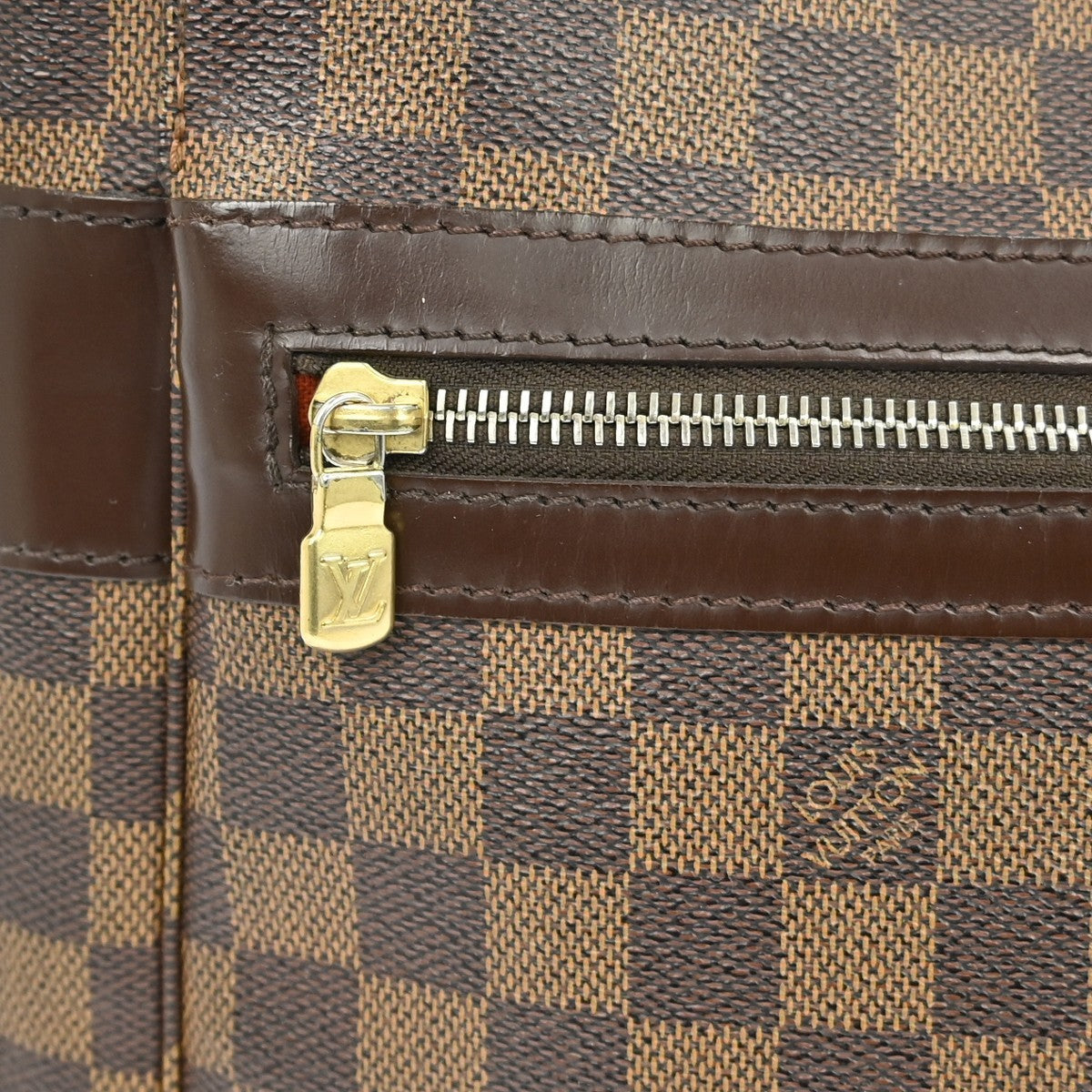 Louis Vuitton Bastille Bag Damier Brown Canvas Shoulder Bag Bag (Pre-Owned)