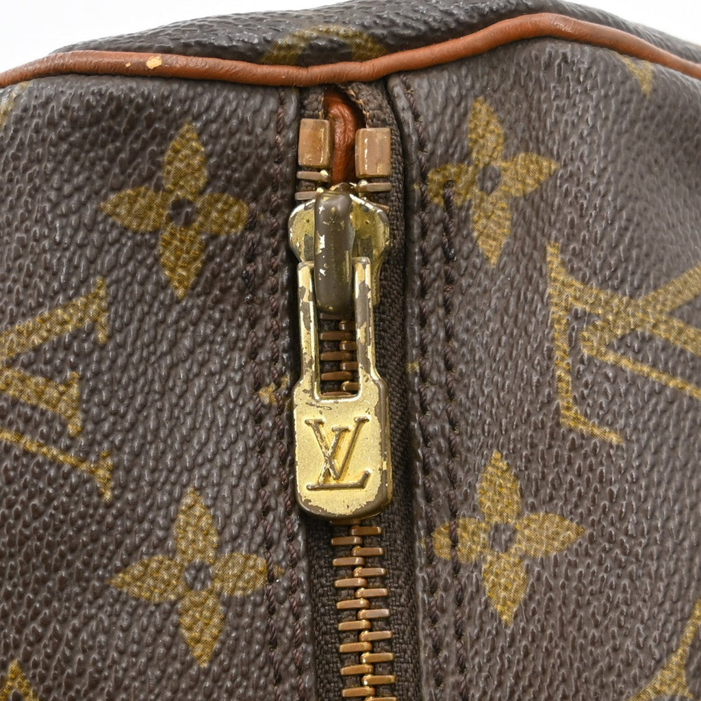 Louis Vuitton Papillon Handbag Monogram Canvas Brown Canvas Handbag (Pre-Owned)
