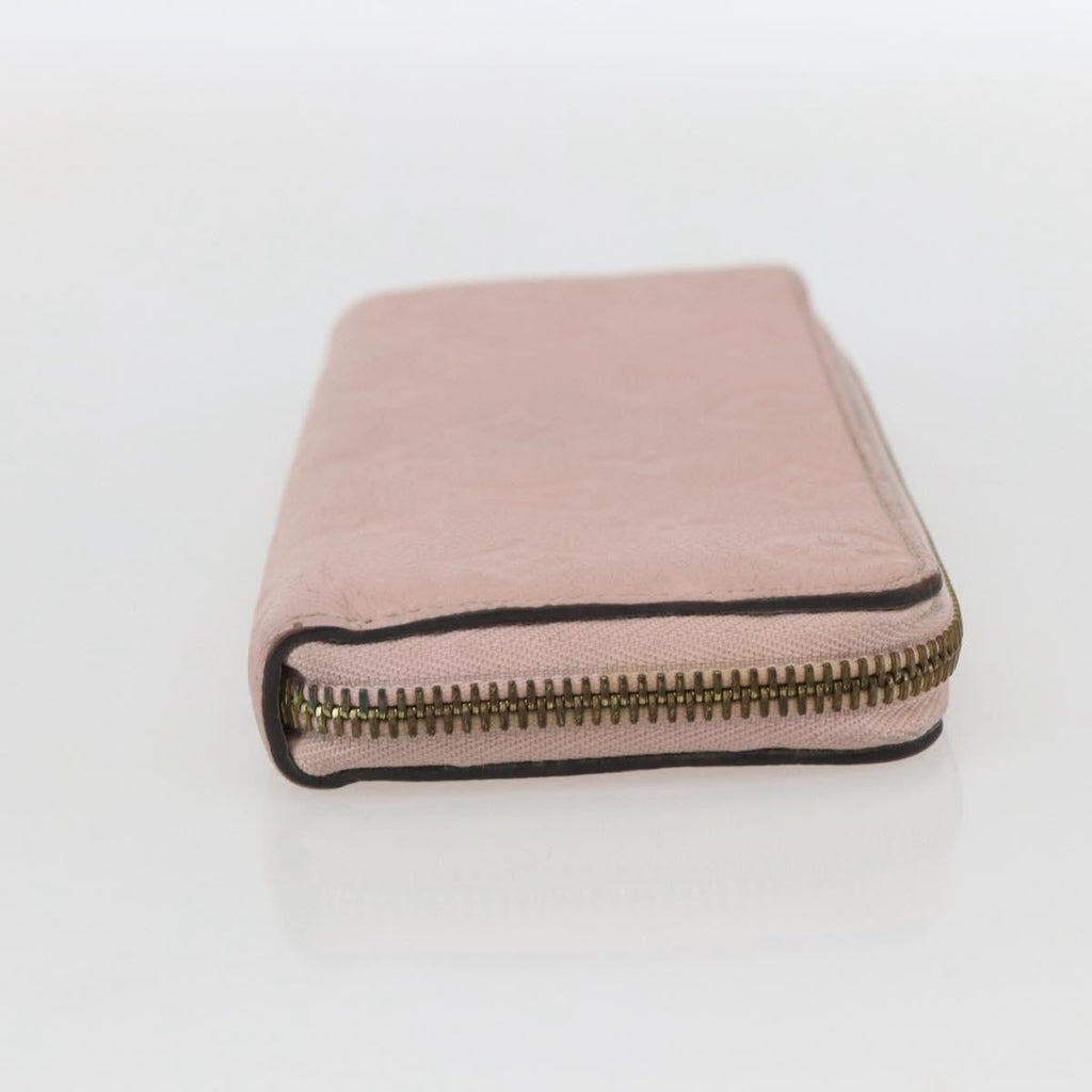 Louis Vuitton Clemence Wallet Monogram Empreinte Leather Pink Leather Wallets Accessory (Pre-Owned)