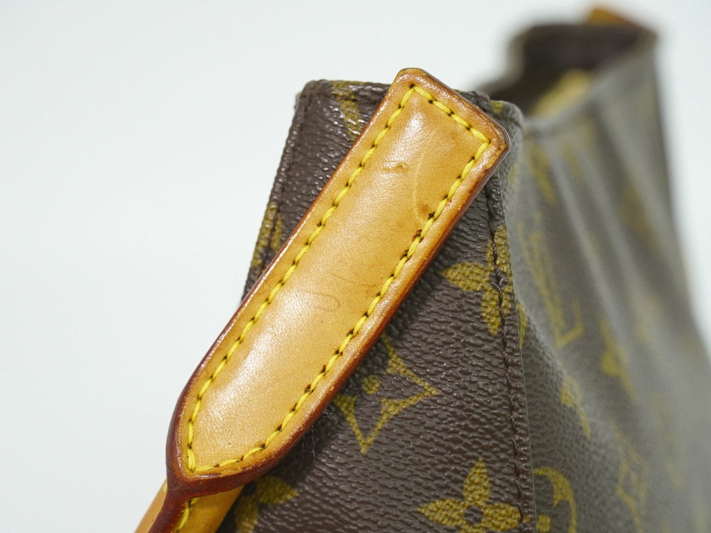Louis Vuitton Monogram Looping Handbag Monogram Canvas Brown Canvas Shoulder Bag Bag (Pre-Owned)
