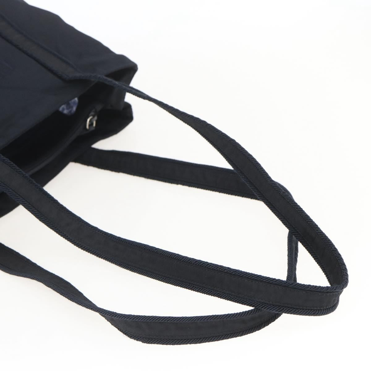 Prada Vintage Shoulder Bag Tessuto Black Nylon Shoulder Bag Bag (Pre-Owned)