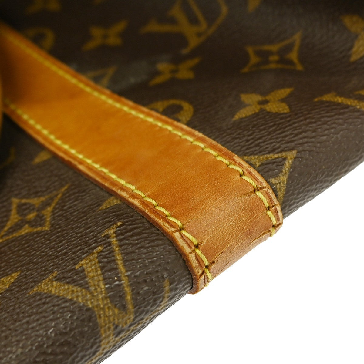 Louis Vuitton Keepall Bag Monogram Canvas Brown Canvas Travel Bag Bag (Pre-Owned)