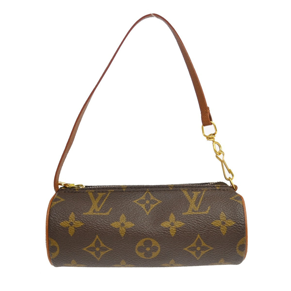 Louis Vuitton Papillon Pochette Monogram Canvas Brown Canvas Clutche & Pouche Bag (Pre-Owned)