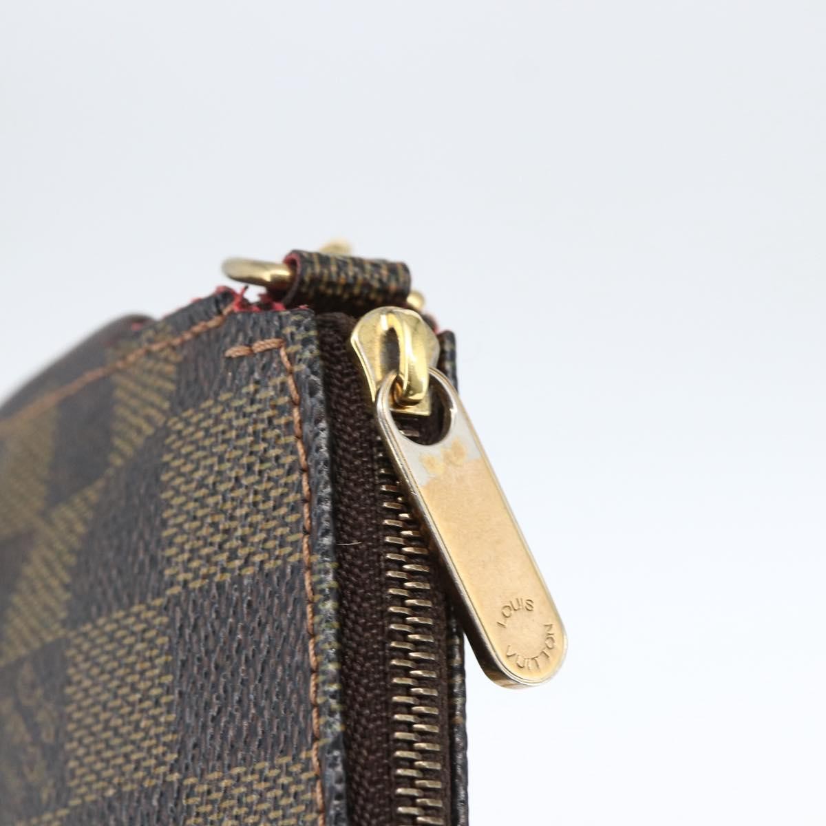Louis Vuitton Sophie Handbag Damier Brown Canvas Clutche & Pouche Bag (Pre-Owned)