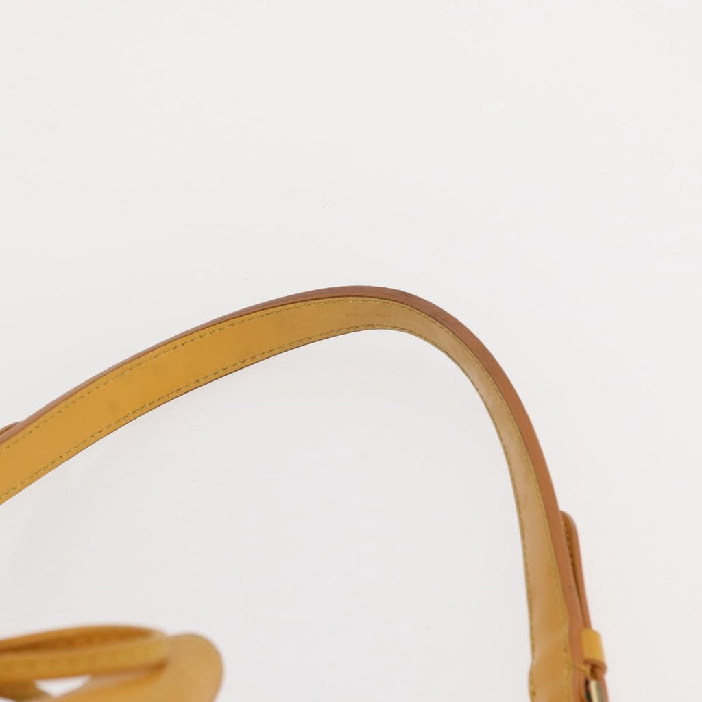 Louis Vuitton Noe Handbag Epi Leather Yellow Leather Shoulder Bag Bag (Pre-Owned)