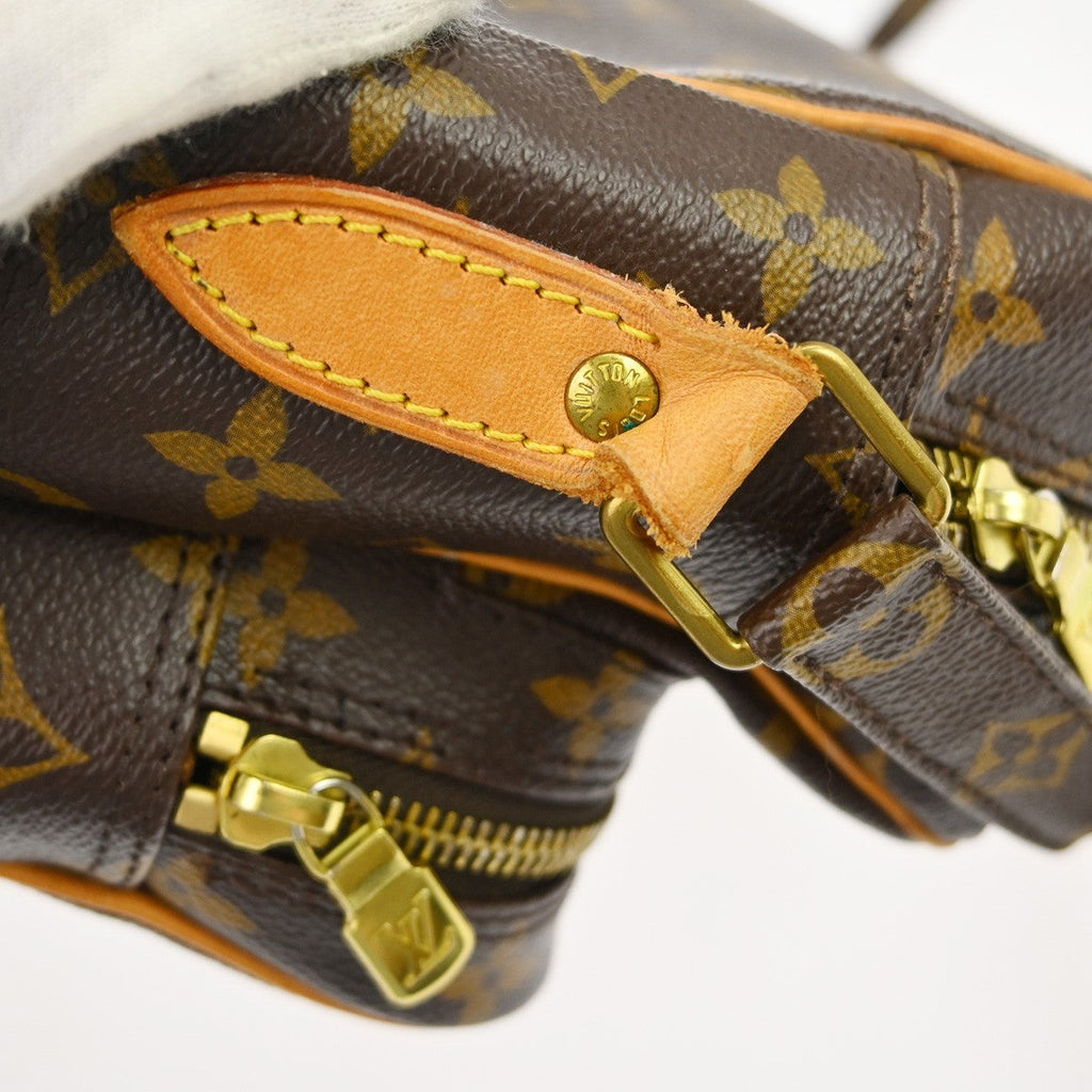 Louis Vuitton Nil Messenger Bag Monogram Canvas Brown Canvas Shoulder Bag Bag (Pre-Owned)