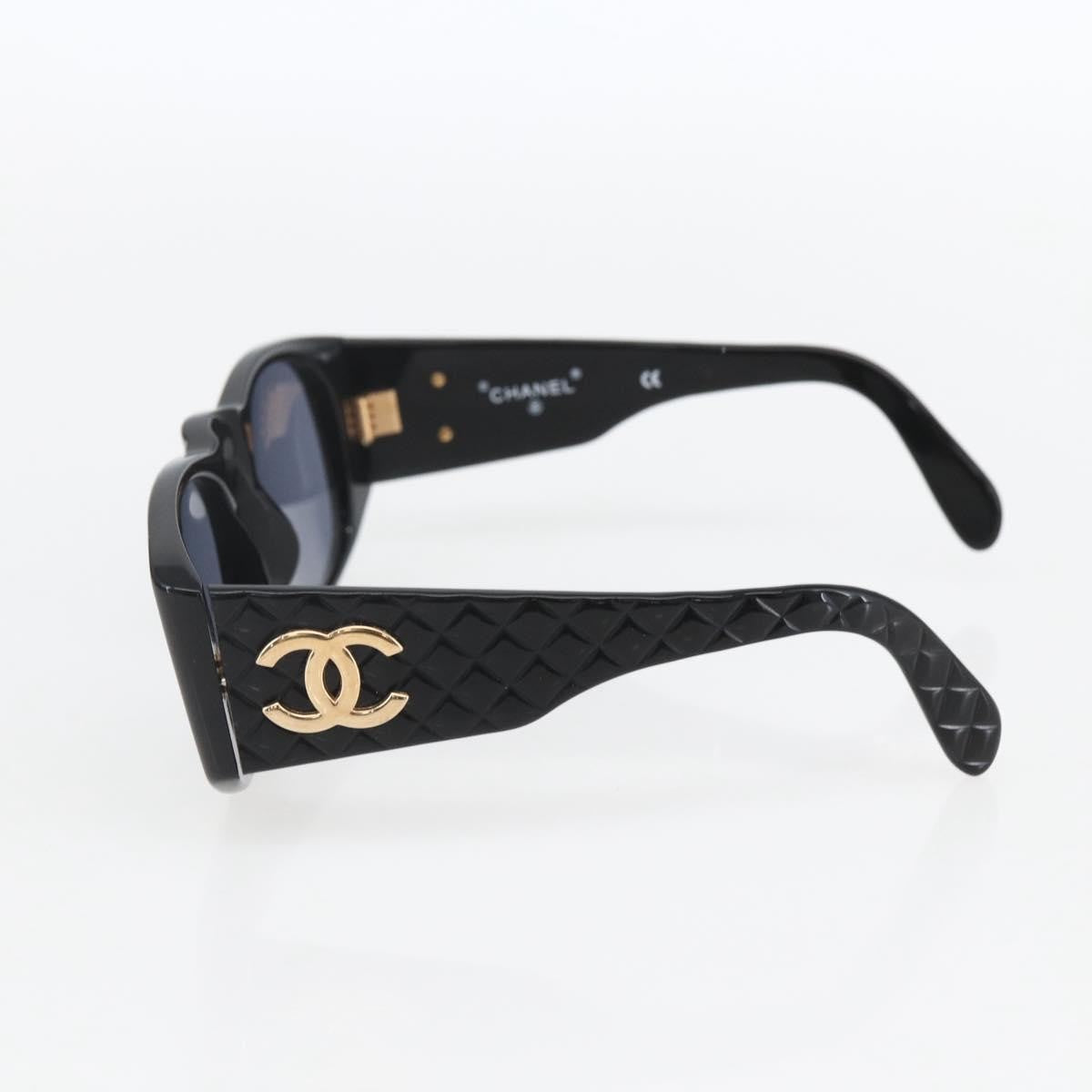 Chanel Logo Cc Sunglasses Plastic Black Plastic Sunglasse Accessory (Pre-Owned)