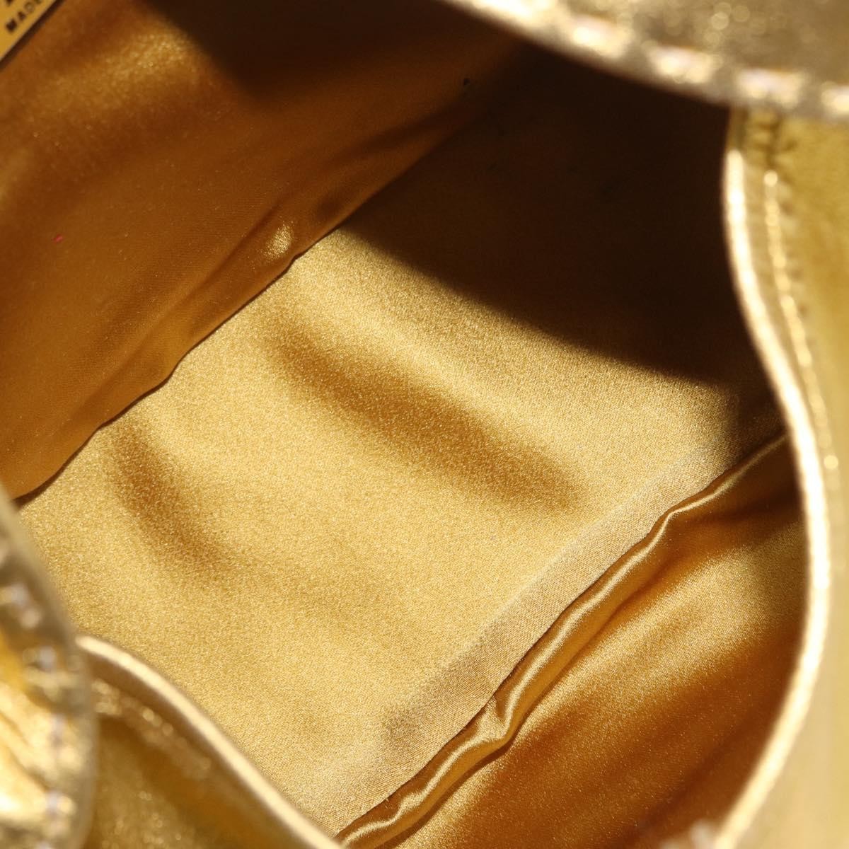 Prada Vintage Shoulder Bag Leather Gold Leather Shoulder Bag Bag (Pre-Owned)