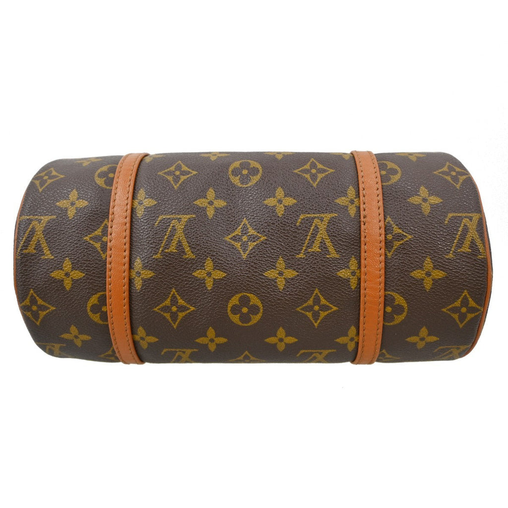 Louis Vuitton Papillon Handbag Monogram Canvas Brown Canvas Handbag (Pre-Owned)