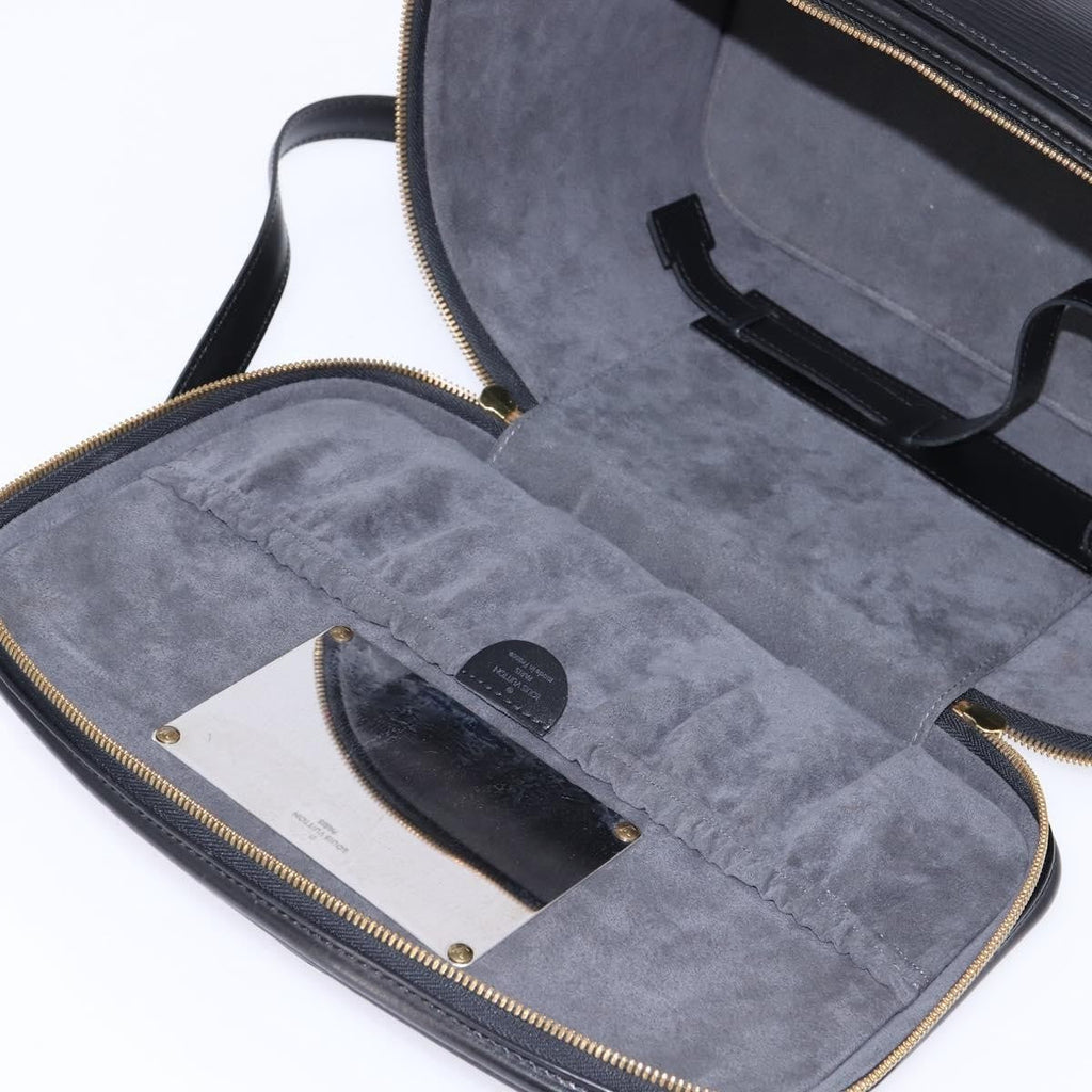 Louis Vuitton Nice Vanity Case Epi Leather Black Leather Bag (Pre-Owned)