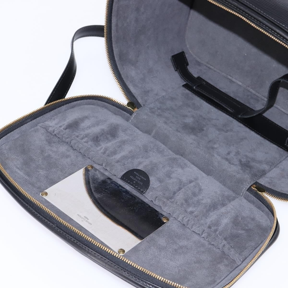 Louis Vuitton Nice Vanity Case Epi Leather Black Leather Bag (Pre-Owned)