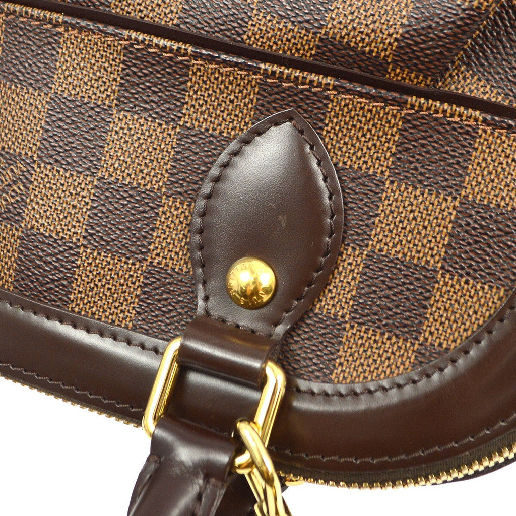 Louis Vuitton Trevi Handbag Damier Brown Canvas Handbag (Pre-Owned)