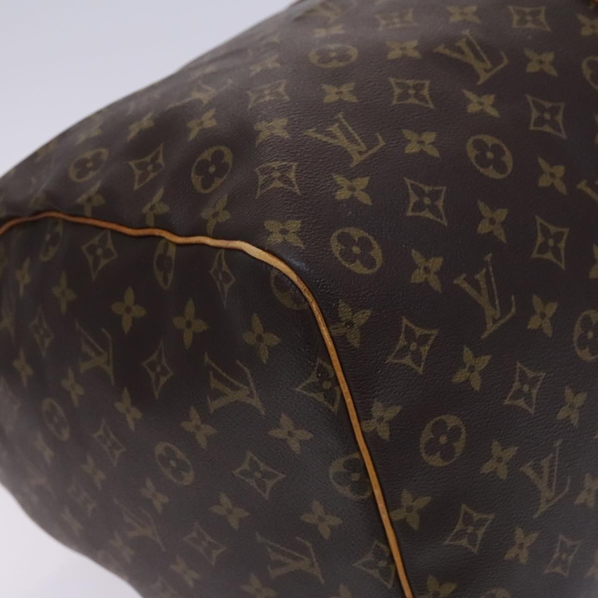 Louis Vuitton Keepall Bag Monogram Canvas Brown Canvas Travel Bag Bag (Pre-Owned)
