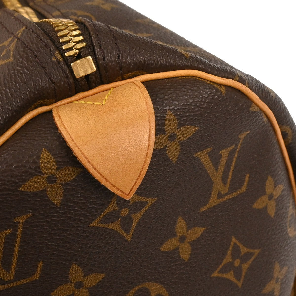 Louis Vuitton Keepall Bag Monogram Canvas Brown Canvas Travel Bag Bag (Pre-Owned)