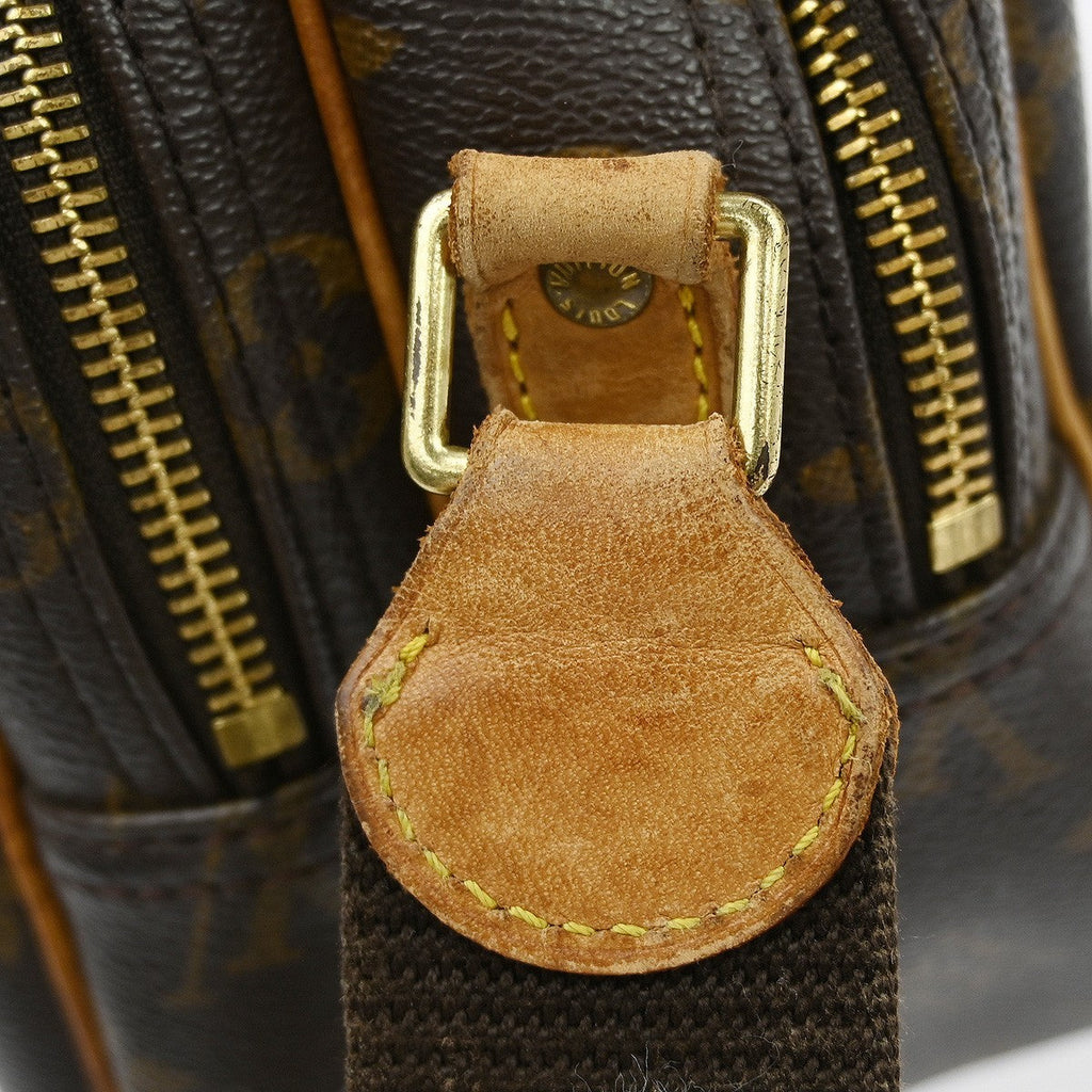 Louis Vuitton Reporter Bag Monogram Canvas Brown Canvas Shoulder Bag Bag (Pre-Owned)