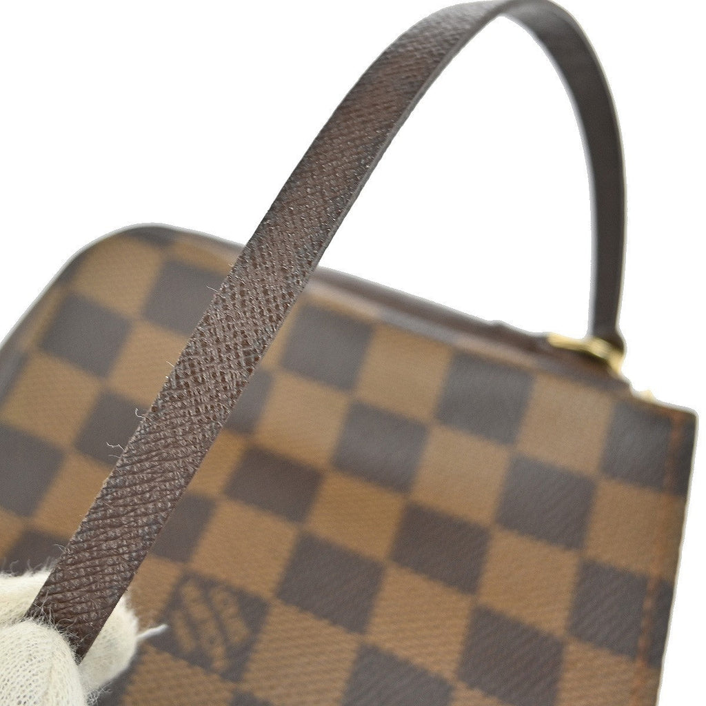 Louis Vuitton Trousse Make Up Bag Damier Canvas Brown Canvas Clutche & Pouche Bag (Pre-Owned)